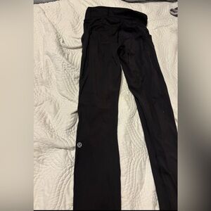 lululemon athletica Black Track Pants for Active Comfort